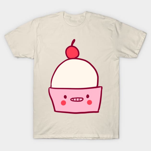Cute Ice cream illustration T-Shirt by Mayarart